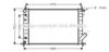 AVA QUALITY COOLING FD2222 Radiator, engine cooling